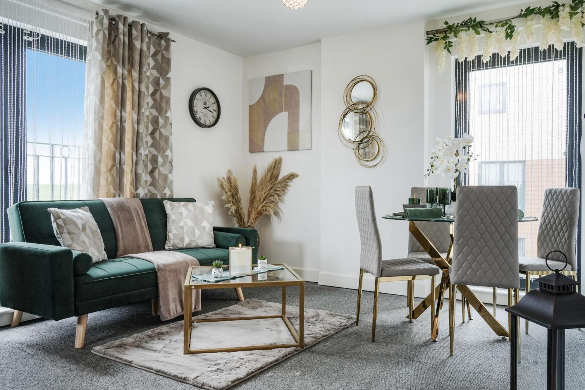 One And Two Bed Apartments Slough Near Heathrow Colnbrook Bagian luar foto