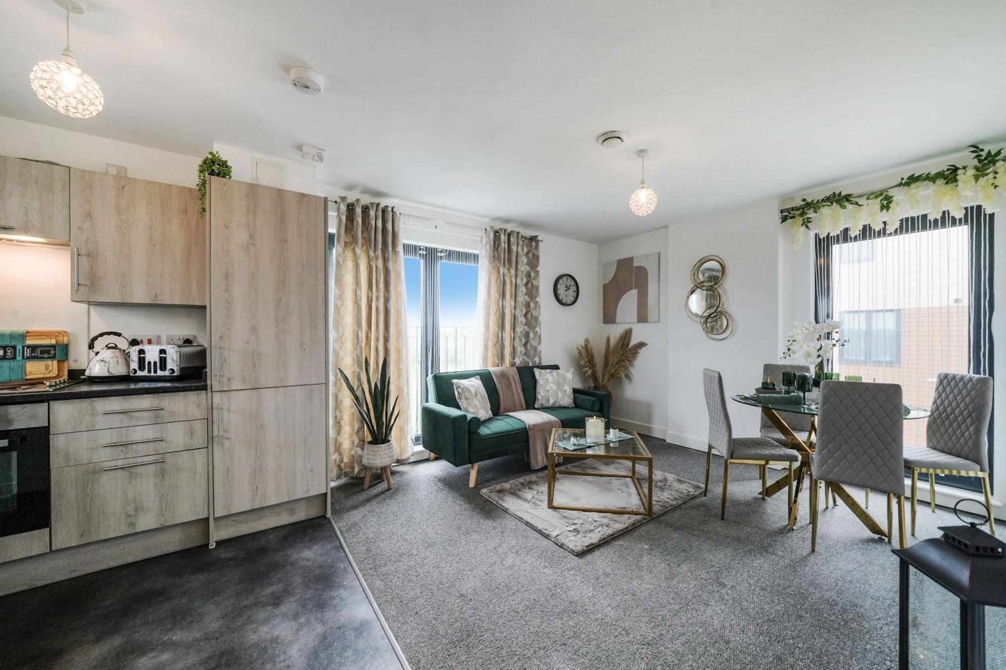 One And Two Bed Apartments Slough Near Heathrow Colnbrook Bagian luar foto