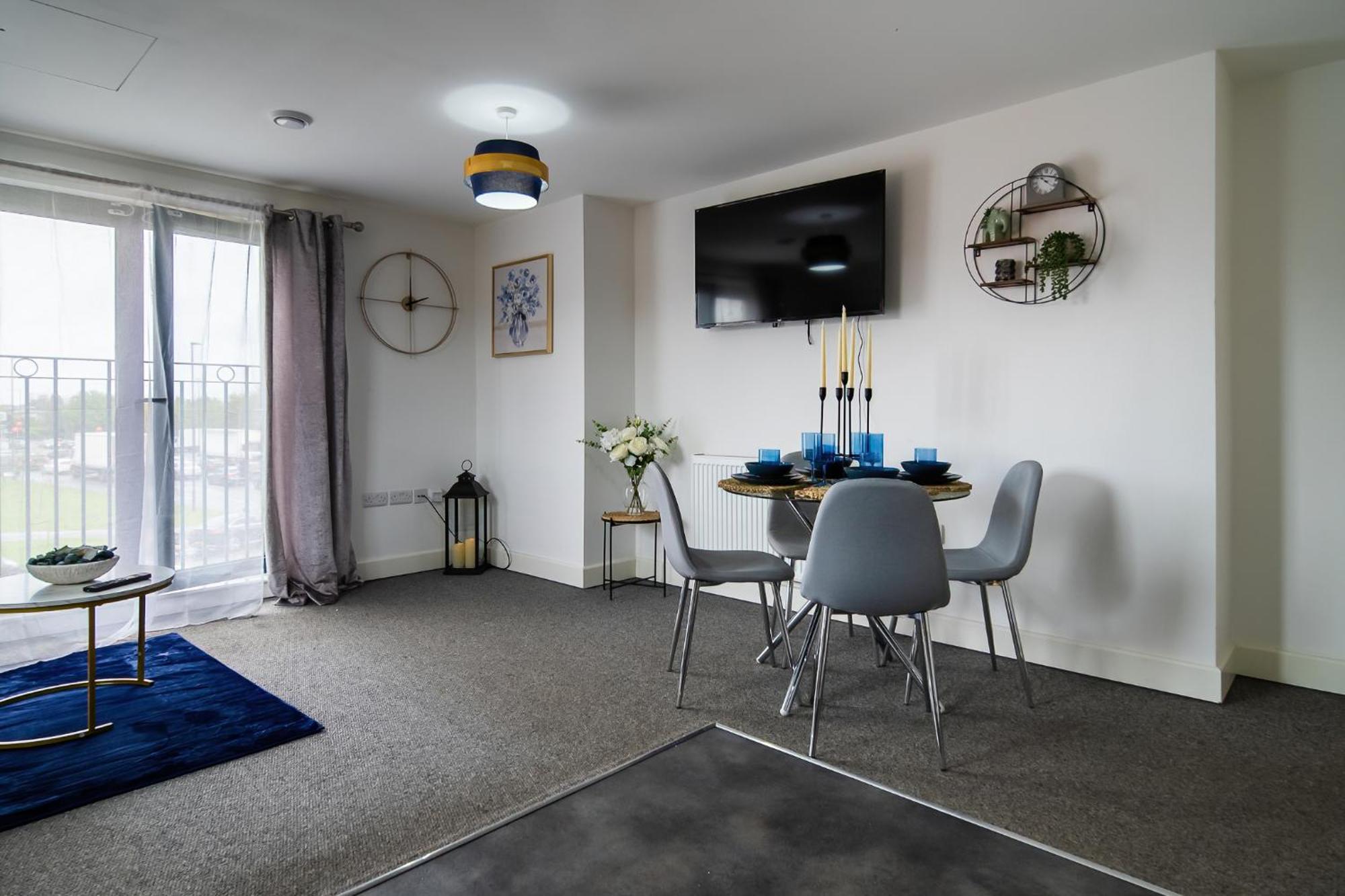 One And Two Bed Apartments Slough Near Heathrow Colnbrook Bagian luar foto