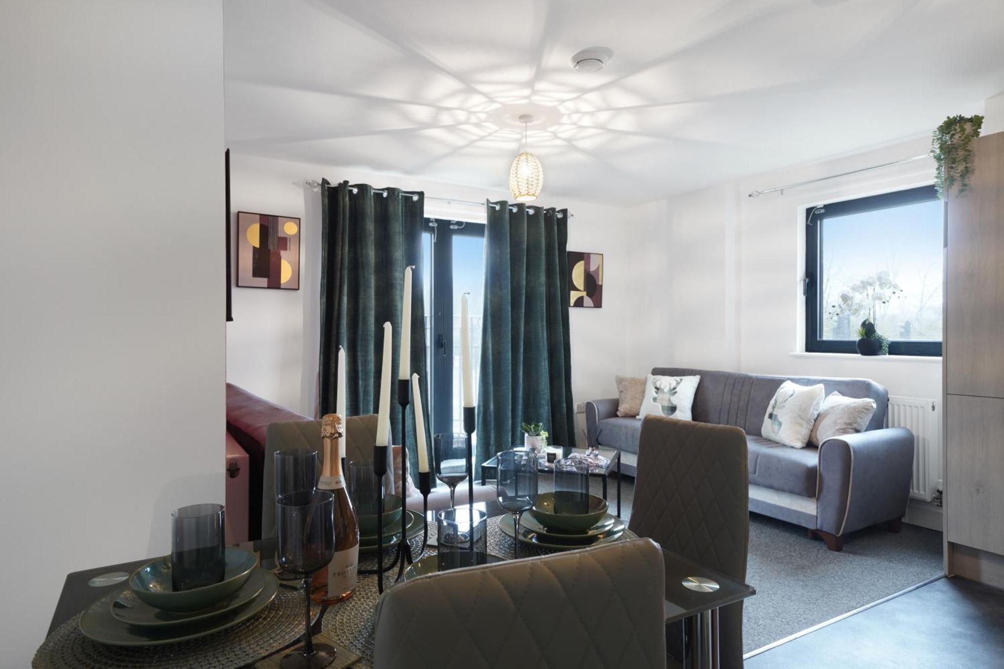One And Two Bed Apartments Slough Near Heathrow Colnbrook Bagian luar foto