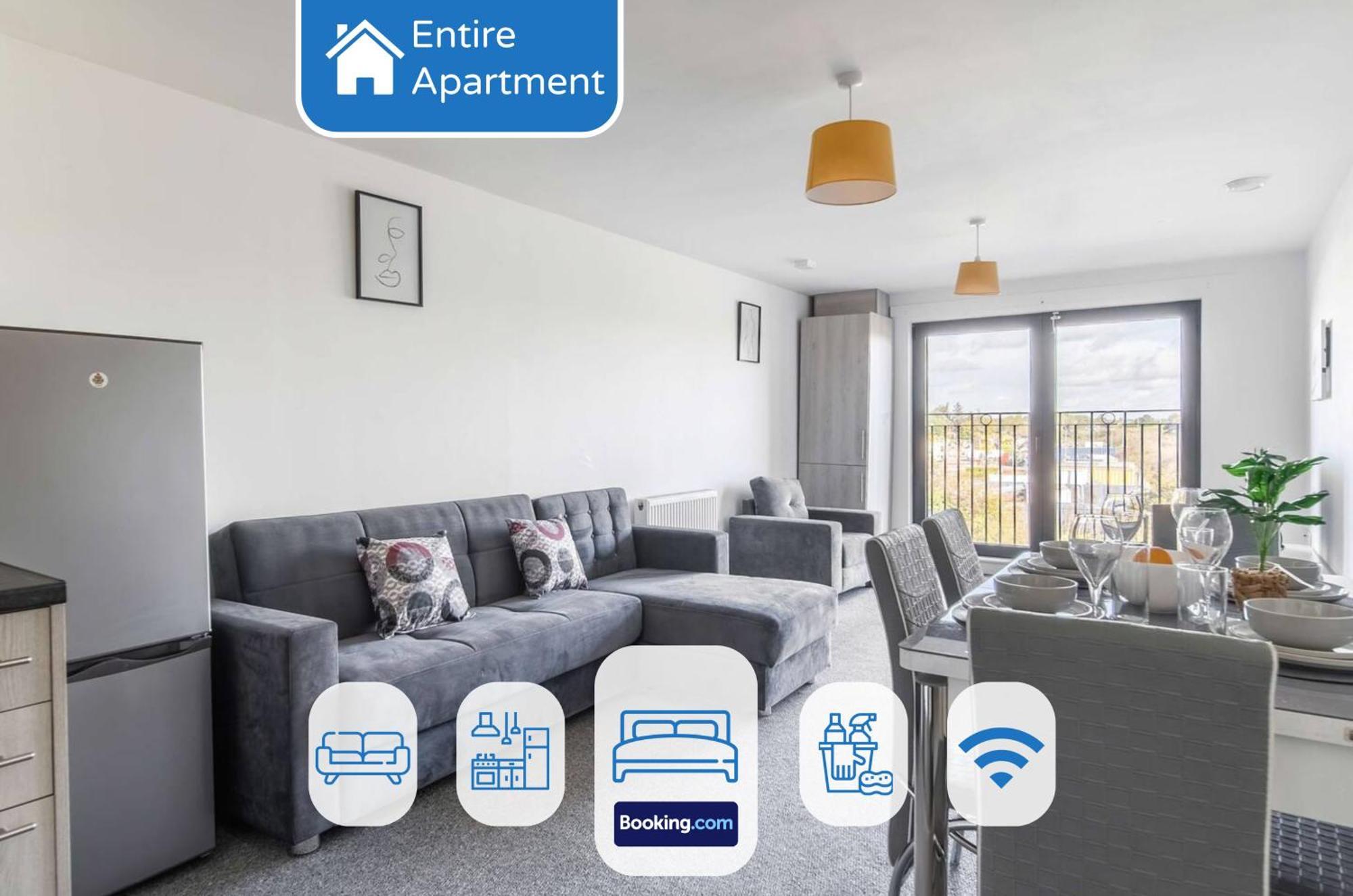 One And Two Bed Apartments Slough Near Heathrow Colnbrook Bagian luar foto